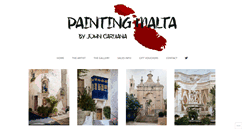 Desktop Screenshot of paintingmalta.com